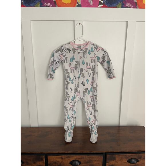 2t girls footed pajamas - Picture 1 of 2